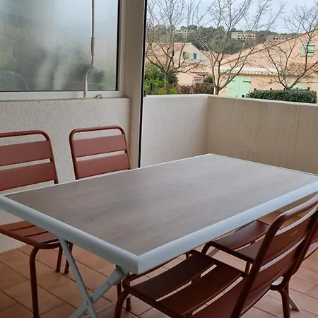 : Agreable 2 Pieces Proche Plage, Terrasse, 4 Personnes - Fr-1-803-17 * 勒拉旺杜